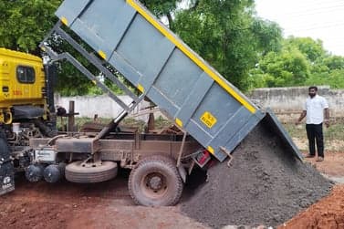 Tractor and Tipper Rental from TKR Building Materials, Tenkasi